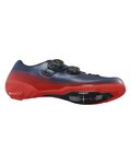 SHIMANO Buty rowerowe - SH-RC702 - czerwony/niebieski