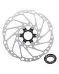 SHIMANO tarcza hamulcowa - DEORE RT64 160mm - srebrny