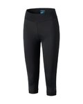 SHIMANO Kolarskie spodnie 3/4 bez szelek - MIZUKI 3/4 - czarny