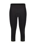SHIMANO Kolarskie spodnie 3/4 bez szelek - KAEDE KNICKERS 3/4 - czarny