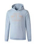 SHIMANO Bluza - HOODIE - jasnoniebieski