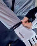 SHIMANO Kolarska kurtka przeciwwiatrowa - BEAUFORT WINDBREAKER LIGHT - szary