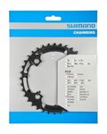SHIMANO przekładnia - DEORE M590 36 - czarny