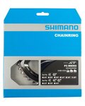 SHIMANO przekładnia - DEORE XT M8000 38 - czarny