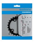 SHIMANO przekładnia - SLX M7000 24 - czarny