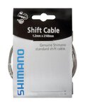 SHIMANO linka przerzutki - CABLE 1,2x2100 mm - srebrny