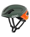 POC Kask kolarski - OMNE BEACON MIPS - zielony/pomarańczowy