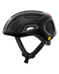 POC Kask kolarski - VENTRAL AIR MIPS - czarny/pomarańczowy