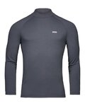 POC Kolarska koszulka z długim rękawem - MOCK NECK JERSEY - szary
