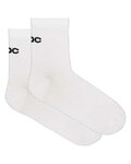 POC Kolarskie klasyczne skarpetki - CADENCE ROAD AIR SOCKS - biały