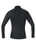 GORE Kolarska koszulka z długim rękawem - M BL THERMO TURTLENECK - czarny