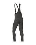 GORE Długie spodnie kolarskie z szelkami - C3 GWS - czarny