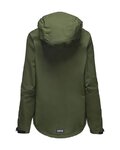 GORE Kolarska wodoodporna kurtka - ENDURE WMN - zielony