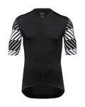 GORE Koszulka kolarska z krótkim rękawem - SWIFTRIDE OPTICAL - biały/czarny