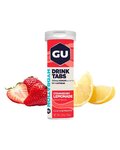 GU Żywność kolarska - HYDRATION DRINK TABS 54 G STRAWBERRY LEMONADE