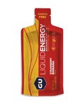 GU Żywność kolarska - LIQUID ENERGY GEL 60 G STRAWBERRY/BANANA