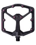 CRANKBROTHERS pedały - STAMP 7 Large - czarny/różowy
