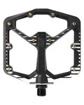 CRANKBROTHERS pedały - STAMP 7 LARGE - czarny/biały