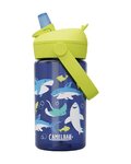 CAMELBAK Bidon kolarski - THRIVE FLIP STRAW KIDS 0,4l - niebieski/żółty