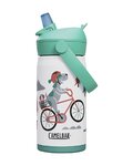 CAMELBAK Bidon kolarski - THRIVE FLIP STRAW KIDS VSS 0,35 L - biały/kolorowy