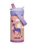 CAMELBAK Bidon kolarski - THRIVE FLIP STRAW KIDS VSS 0,35 L - pomarańczowy/kolorowy