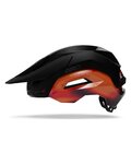 GIRO Kask kolarski - MONTARO PRO SPHERICAL - czarny/pomarańczowy