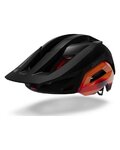 GIRO Kask kolarski - MONTARO PRO SPHERICAL - czarny/pomarańczowy
