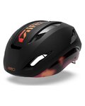 GIRO Kask kolarski - ECLIPSE PRO SPHERICAL - czarny/pomarańczowy