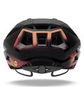 GIRO Kask kolarski - ECLIPSE PRO SPHERICAL - czarny/pomarańczowy