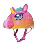 BELL Kask kolarski - SUPER RAINBOW CORN - różowy/pomarańczowy/żółty