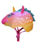 BELL Kask kolarski - SUPER RAINBOW CORN - różowy/pomarańczowy/żółty
