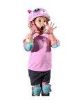 BELL Kask kolarski - ASTRO CAT - różowy