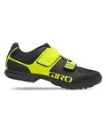 GIRO Buty rowerowe - BERM - czarny/jasnozielony