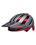 BELL Kask kolarski - SUPER AIR R SPHERICAL - szary/czerwony