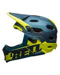 BELL Kask kolarski - SUPER DH SPHERICAL - niebieski/żółty