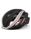 GIRO Kask kolarski - AETHER SPHERICAL - czarny/biały/czerwony