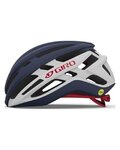 GIRO Kask kolarski - AGILIS MIPS - niebieski/biały/srebrny