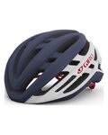 GIRO Kask kolarski - AGILIS MIPS - niebieski/biały/srebrny