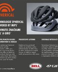 GIRO Kask kolarski - MERIT SPHERICAL - biały/czarny