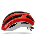 GIRO Kask kolarski - ARIES SPHERICAL - czerwony/czarny