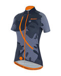 SANTINI Koszulka kolarska z krótkim rękawem - GIADA MAUI LADY - kolorowy/niebieski