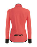 SANTINI Kolarska wodoodporna kurtka - GUARD NIMBUS - pomarańczowy
