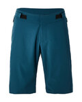 SANTINI Krótkie spodnie kolarskie bez szelek - FULCRO - niebieski