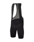 SANTINI Krótkie spodnie kolarskie z szelkami - OMNIA - czarny