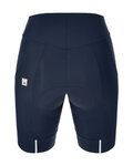 SANTINI Krótkie spodnie kolarskie bez szelek - OMNIA - niebieski