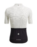 SANTINI Koszulka kolarska z krótkim rękawem - COLORE RIGA - biały