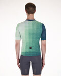 SANTINI Koszulka kolarska z krótkim rękawem - PAWS FORMA - jasnozielony