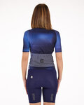 SANTINI Koszulka kolarska z krótkim rękawem - OMBRA - niebieski