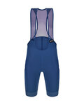 SANTINI Krótkie spodnie kolarskie z szelkami - RTR - niebieski