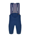 SANTINI Krótkie spodnie kolarskie z szelkami - RTR - niebieski